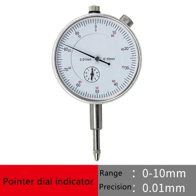 Mechanical Pointer Dial Indicator 0-10mm Dial Indicator Precision 0.01mm