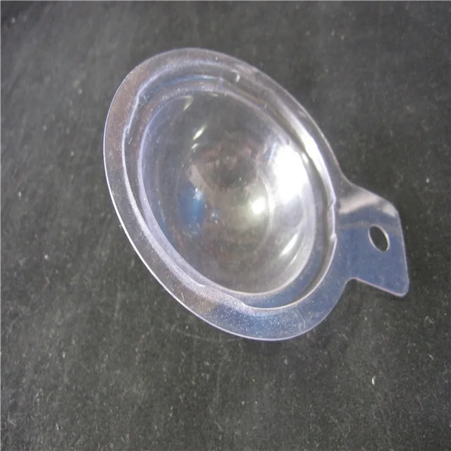 
clear round single block wax tart clamshell 