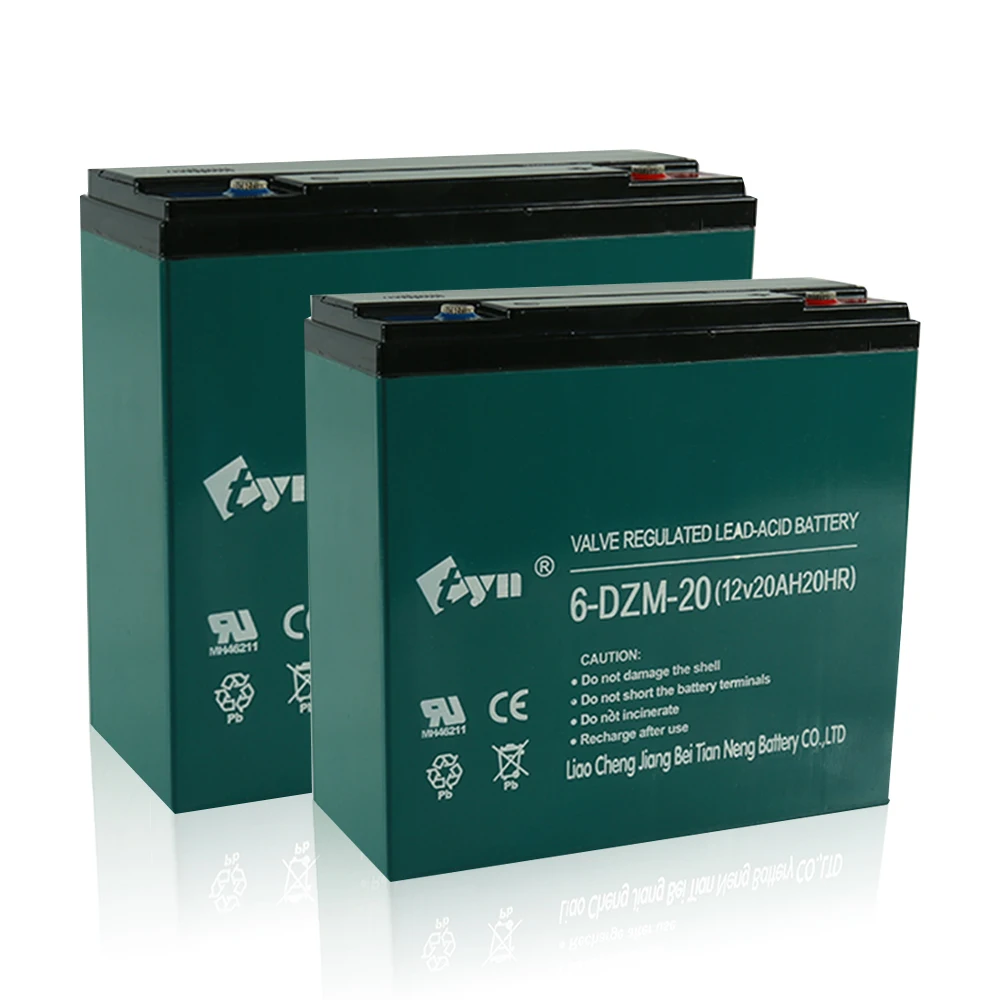 48v battery ebike pack 12V 20Ah lead acid battery 6-dzm-20 high capacity scooter battery