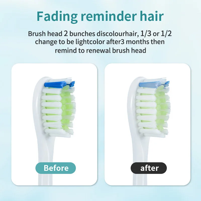 Personalized USB rechargeable waterproof soft bristle sonic electric toothbrush for adults and children