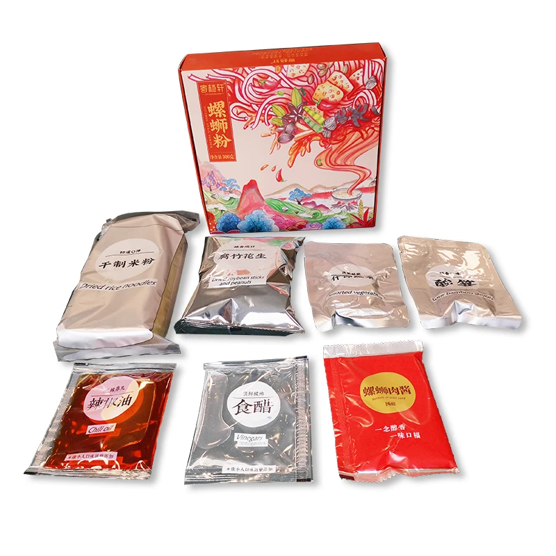 Вкусные подарочные коробки 300 г * 6 упаковка Китайской лапши Luosifen Snail