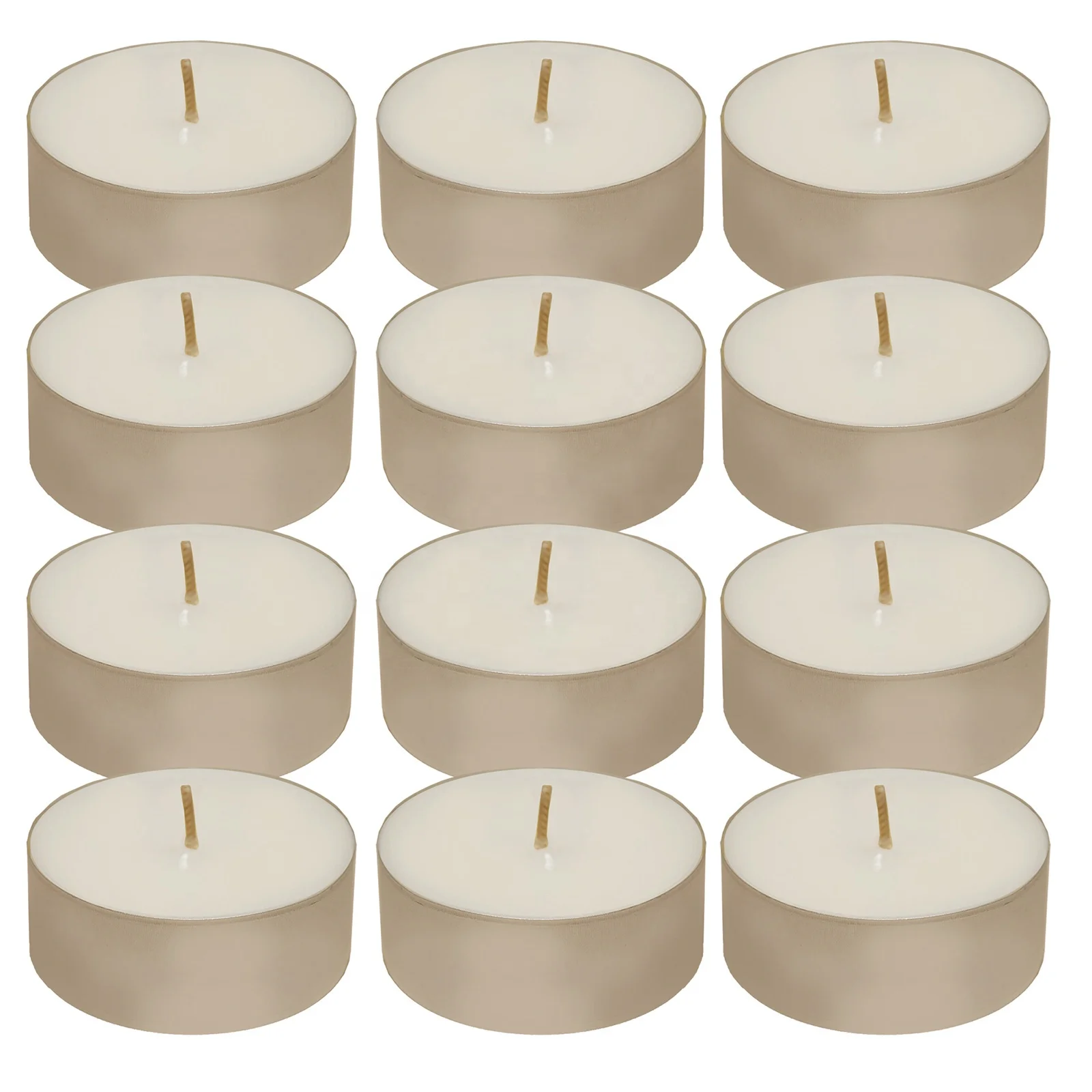 long burning tea light wax candle/white candle wax for sale