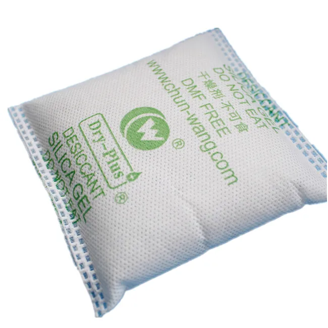 
500g Silica gel desiccant packed in SMS fabric bag 