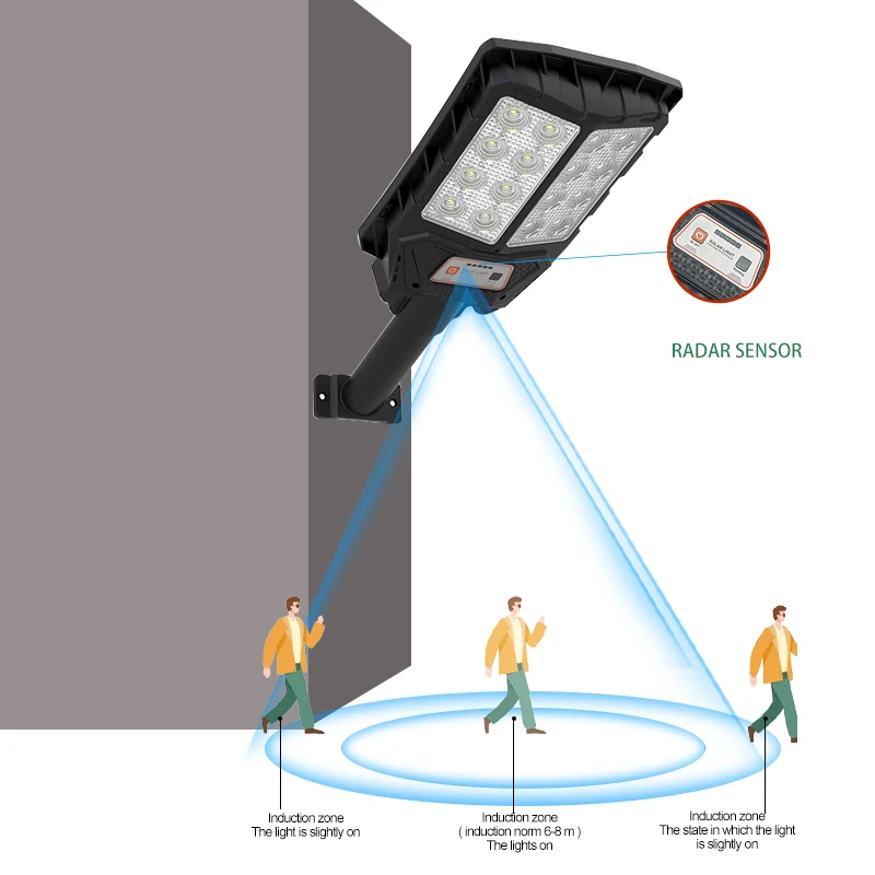 2024 high bright solar street light cheap price factory pricing motion sensor solar light wireless installment