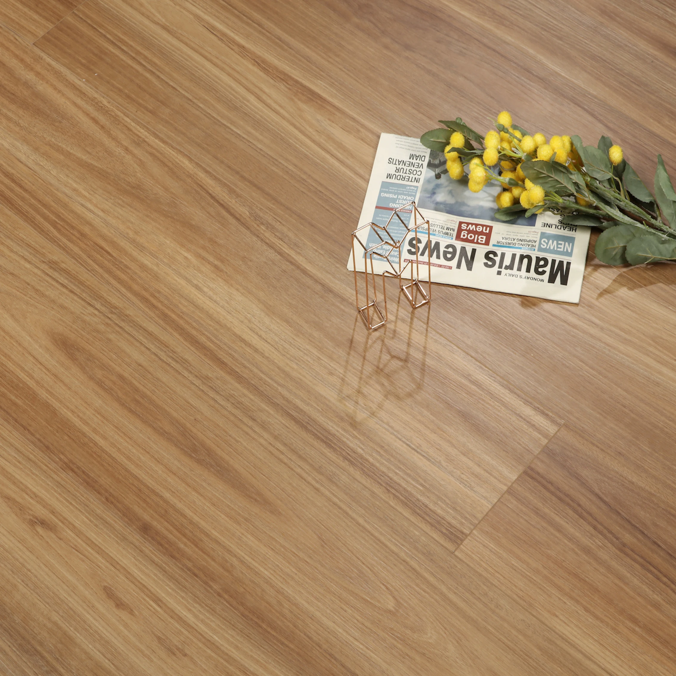 Anti-slip kentier wood vinyl flooring wpc floor planks