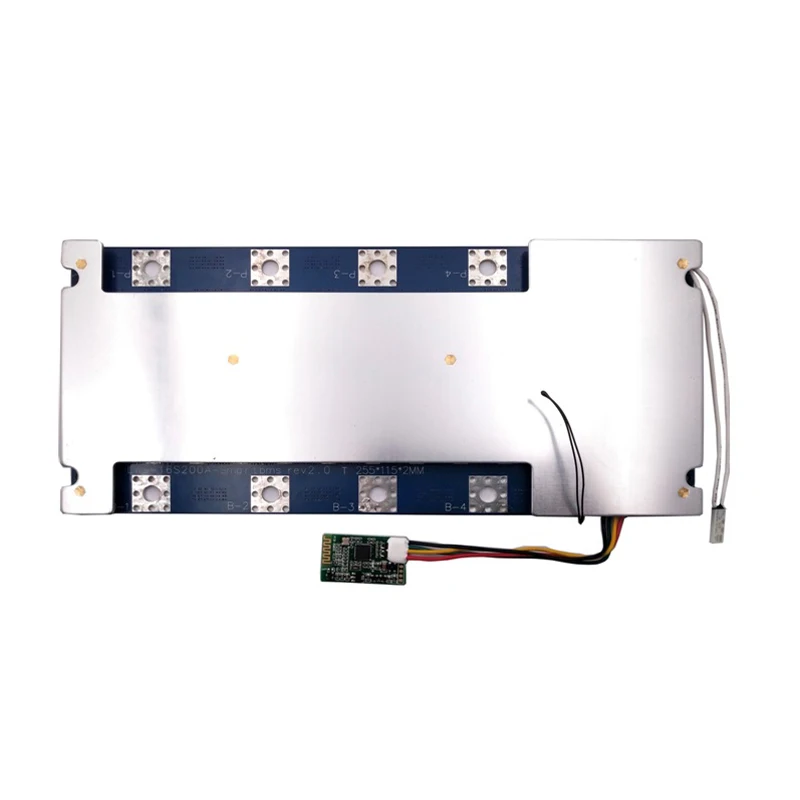 Good Quality 4S 200A with I2C LCD display read datas on cell phone Smart BMS