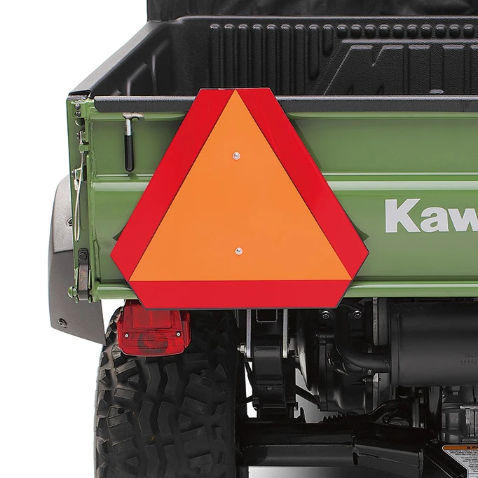 SMV Rear Marking Plate Diamond Grade Reflective Aluminum sheet Triangle Sign Reflective Slow Moving Vehicle Sign