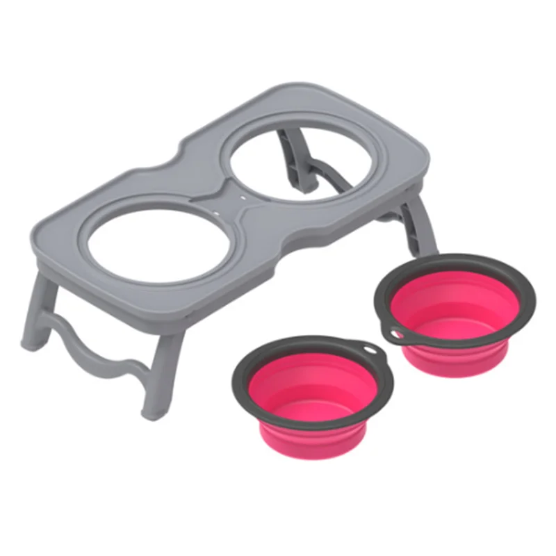 
Pet Product Portable Travel Water Food Bowl Collapsible Folding Pet Bowl For Dog And Cat 