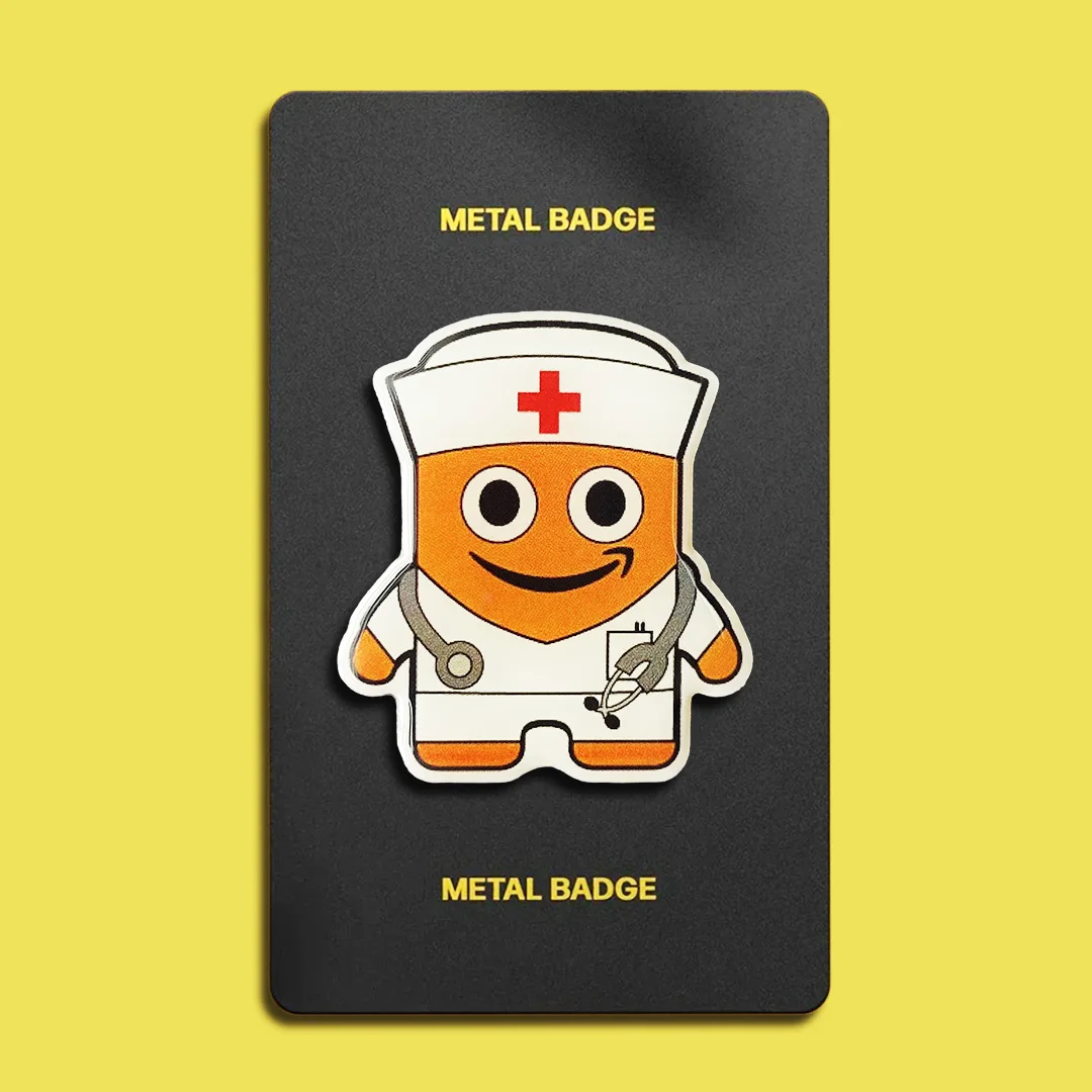 Wholesale Badge Maker Gold Plated Customized Cute Enamel Pins Metal Emblem Custom Logo Enamel Doctor Lapel Pin Badges