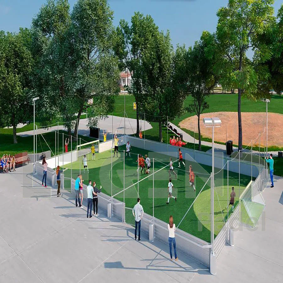 Customization football field cage soccer pitch for soccer court Soccer Cage Full Set of Sports Equipment for Football Field