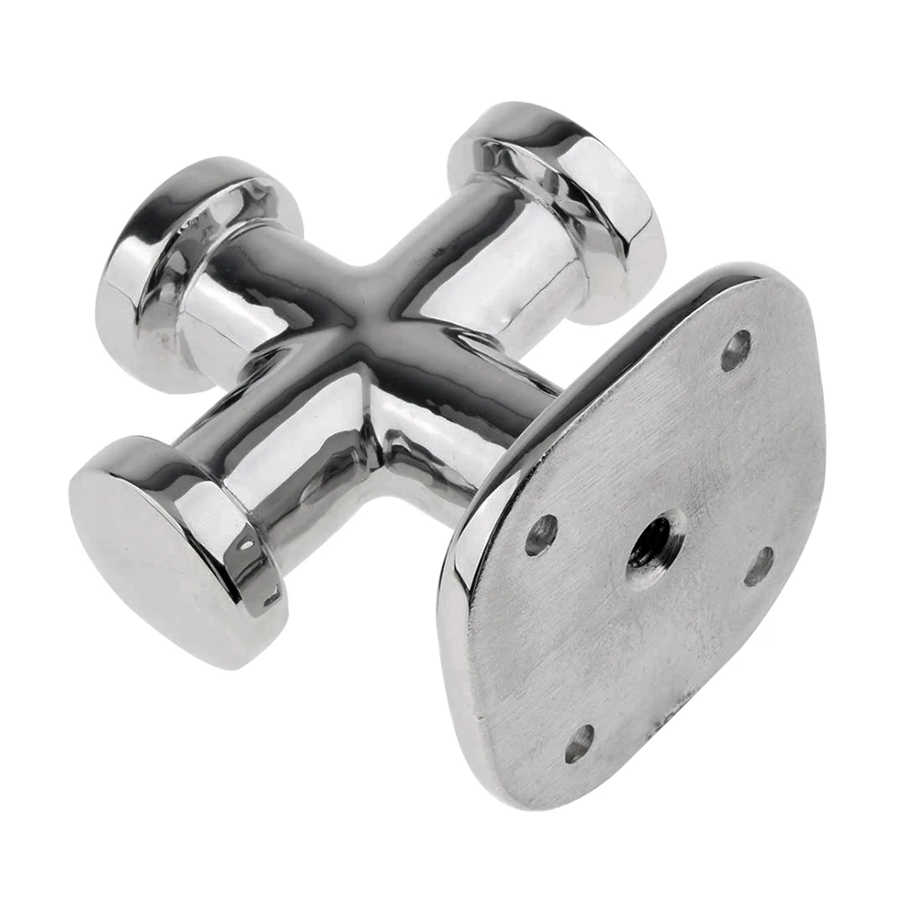 Factory Price AISI316 Stainless Steel Single Polish Mirror Surface Marine Hardware Single Bollard For Boat