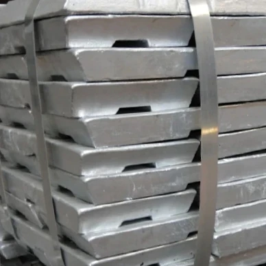 China manufacturer zinc alloy zamak 3 ingots for making zinc alloy die casting