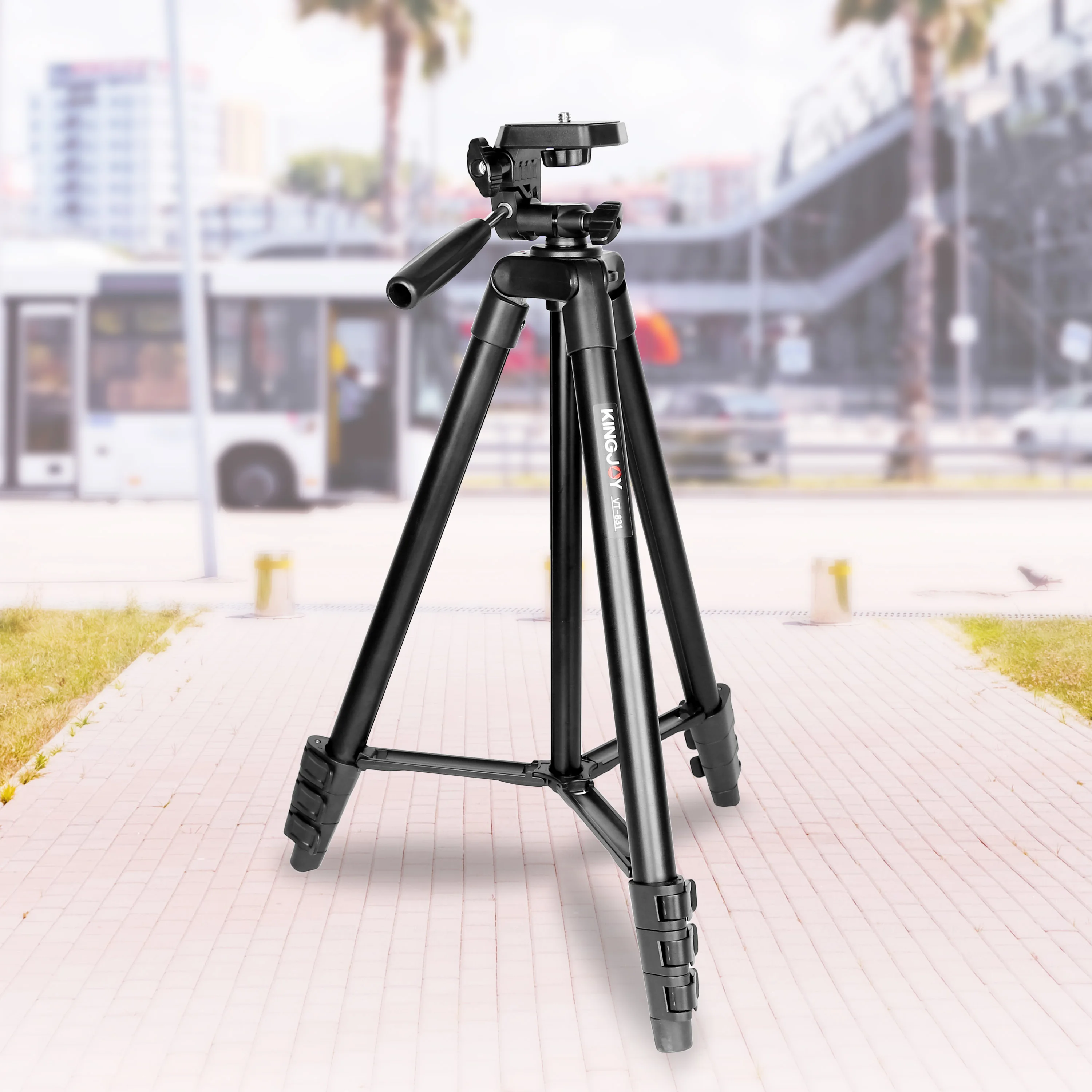  Штатив KINGJOY 53 дюйма для камеры и телефона стойка цифровой зеркальной Canon Nikon с сумкой