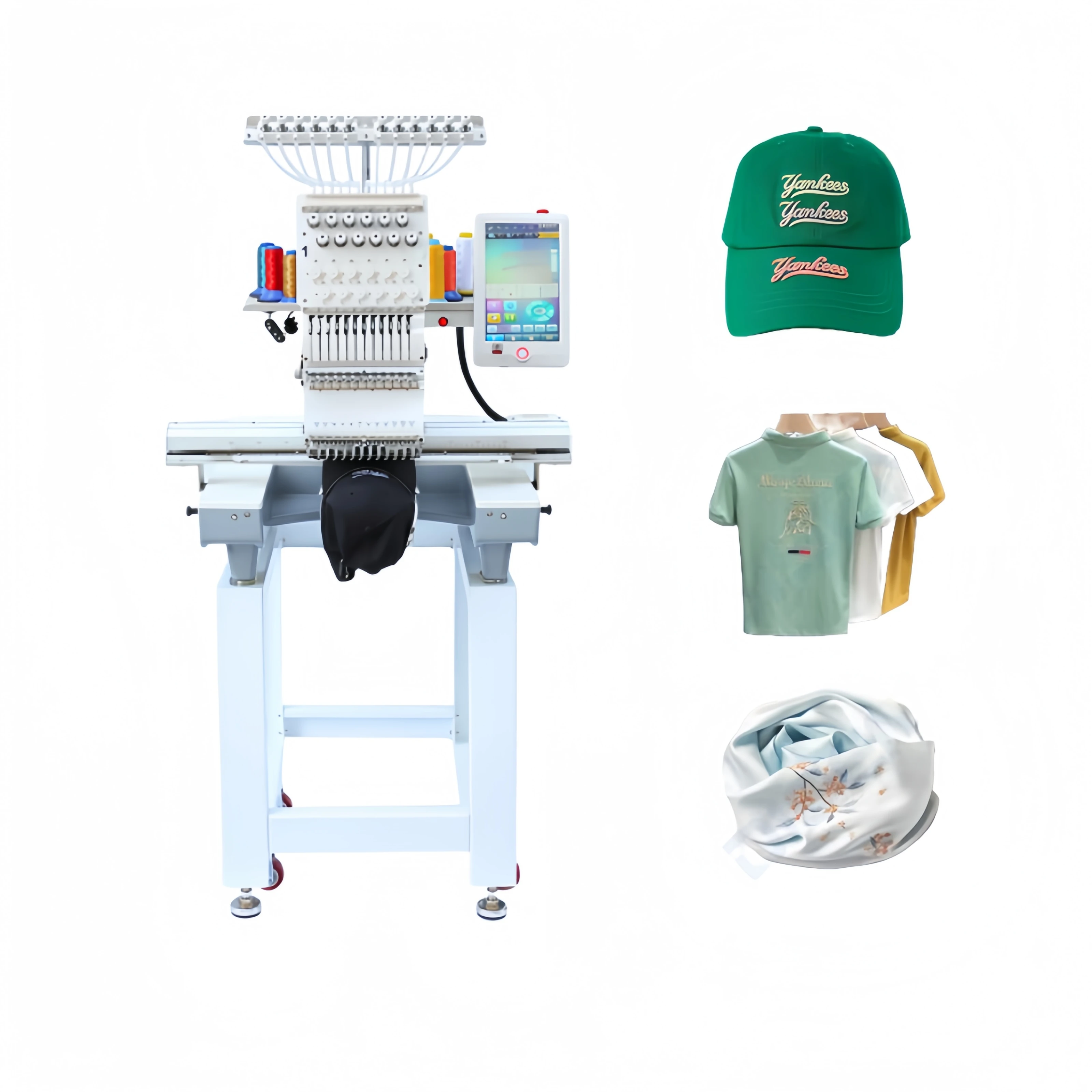 Одиночная головка Chenille Maquina De Bordar Broderie промышленная Bordadora вышивка машина a Broder
