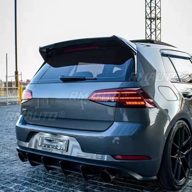 2013-2018 для Volkswagen Golf 7 MK7 TSi TDi GTI R GTD GTE стиль OSIR спойлер на крышу заднего багажника