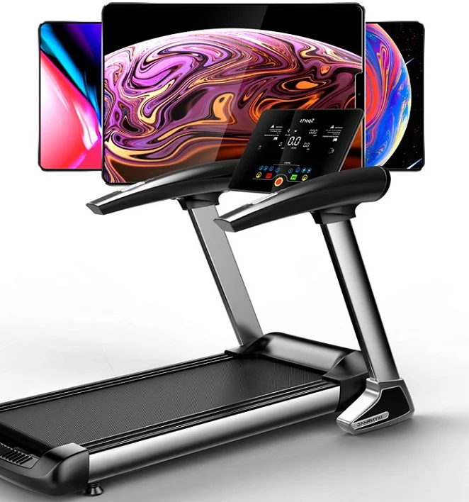 Сверхмощная Автоматическая беговая дорожка, оборудование для тренажерного зала, беговая дорожка с двигателем 180 в, коммерческая 3HP 6HP