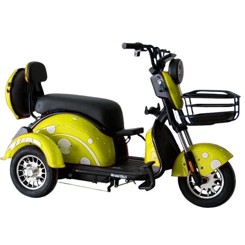 Electric passenger tricycleswith 23ah lead acid battery cheap price three wheels electric scooter for adult