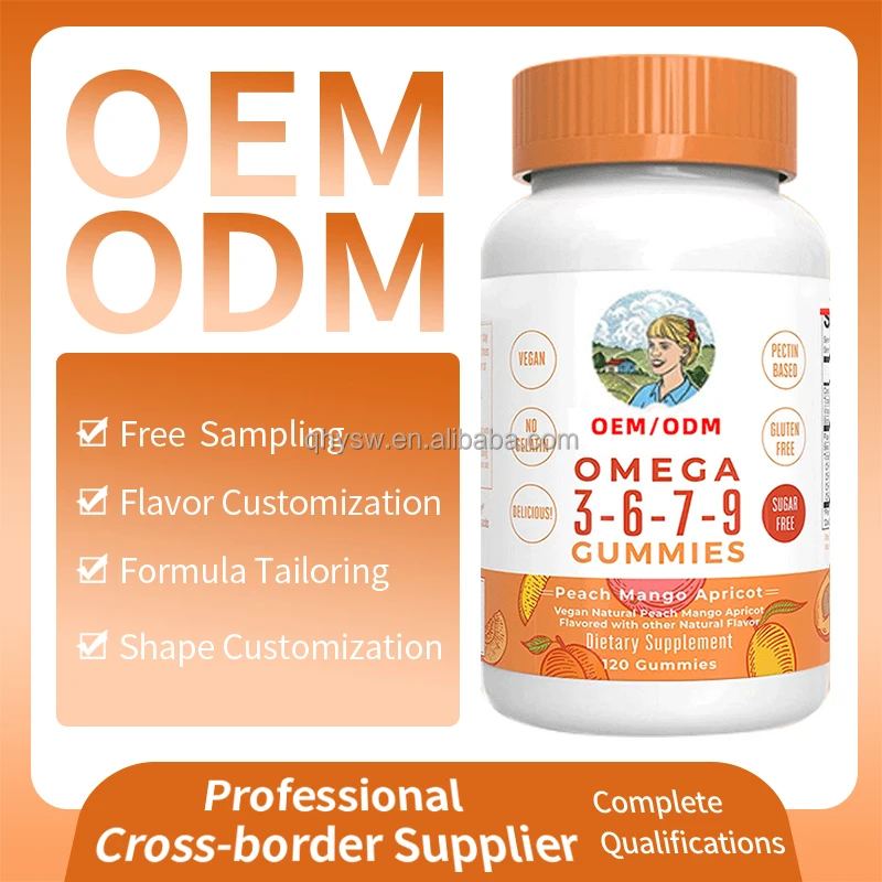 Vegan Omega 3 6 7 9 жевательных конфет