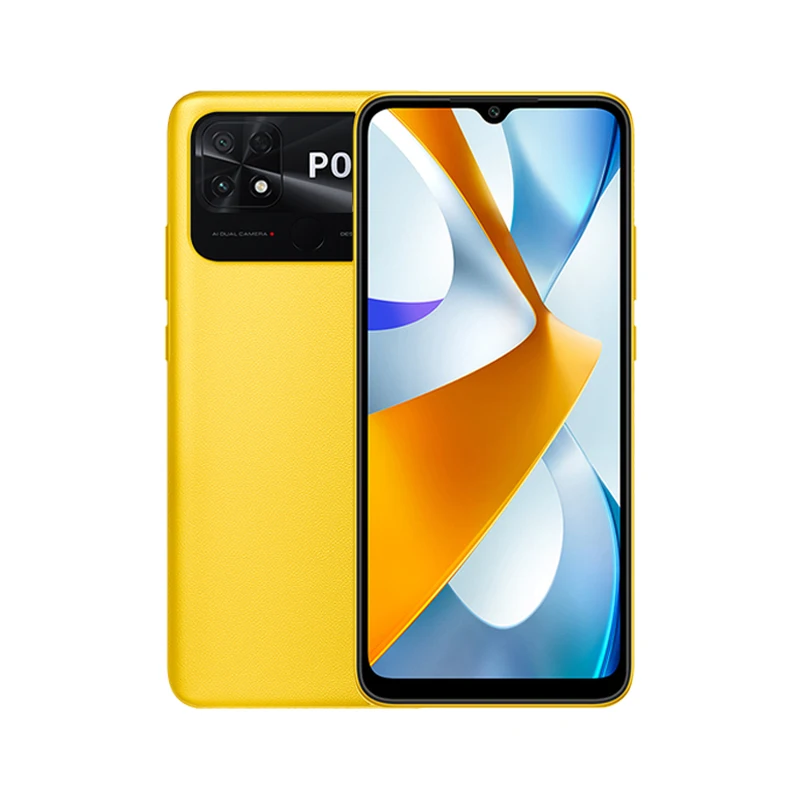 Original POCO C40 Mobile Phone Global Version 32GB/64GB ROM Octa Core CPU 18W Fast Charging 6000mAh Battery 13MP Main Camera