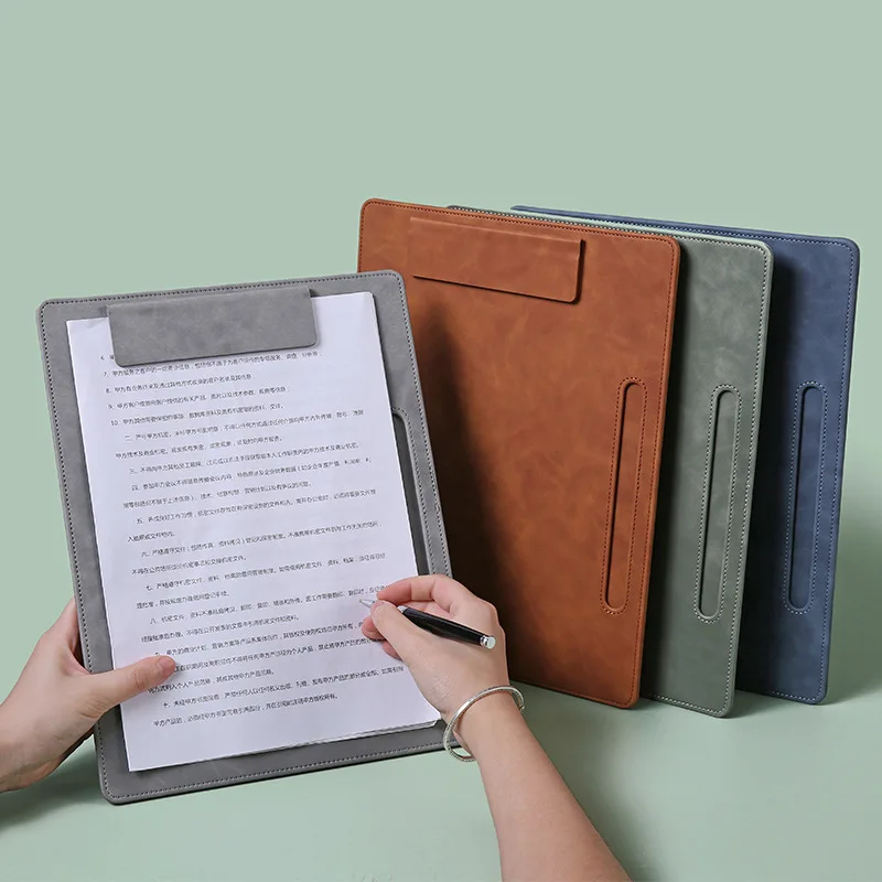 A4 Folder File Organizer Writing Clamps Clamps Business Office Wholesale Custom Folder Coaster Set