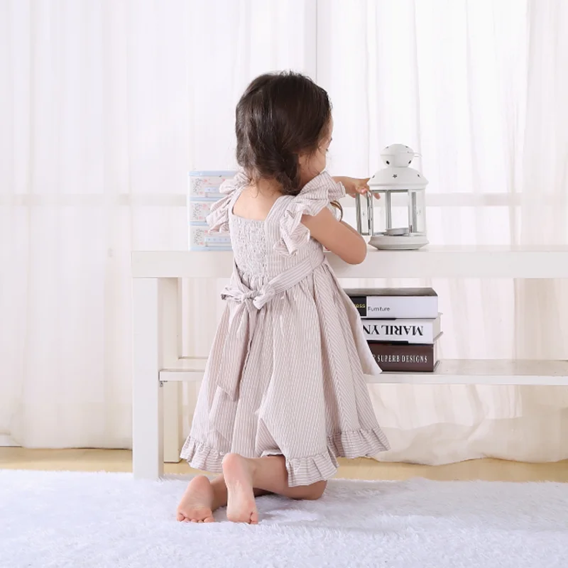 Jannybb vintage style kids dress 2 to 10 year old girls princess dress Quinceanera dresses for party