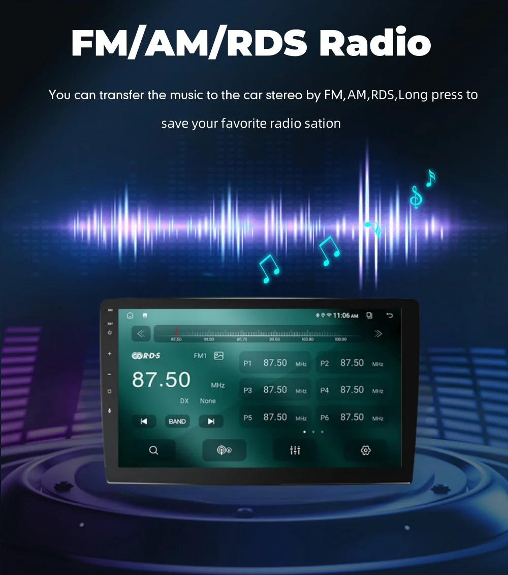 ZAD 1009 2+64g Android 10 Car Radio Wireless Carplay Gps Navi For Lexus Gx400 Gx460 2010-2020 Update 2024