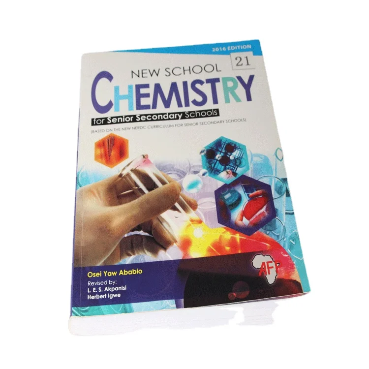 Custom Full Color English Book Printing Service School Textbook Softcover Book Offset Printing