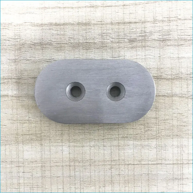 Stainless Steel Door Stopper With Rubber Toilet Cubicle Partition Accessories I