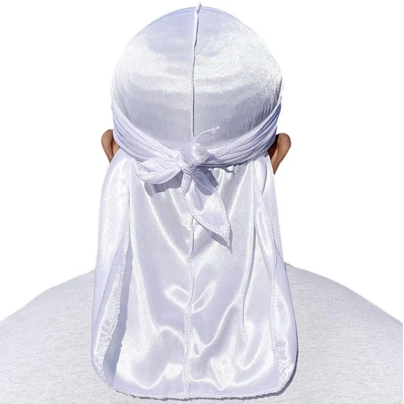 Wholesale custom silky durag for men and women designer durag