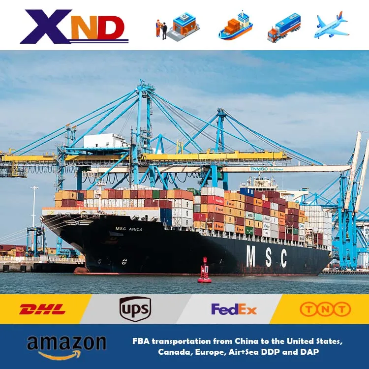 Fast and safety lcl fcl cargo transport ddp door to door service sea freight container shipping agent to mexico