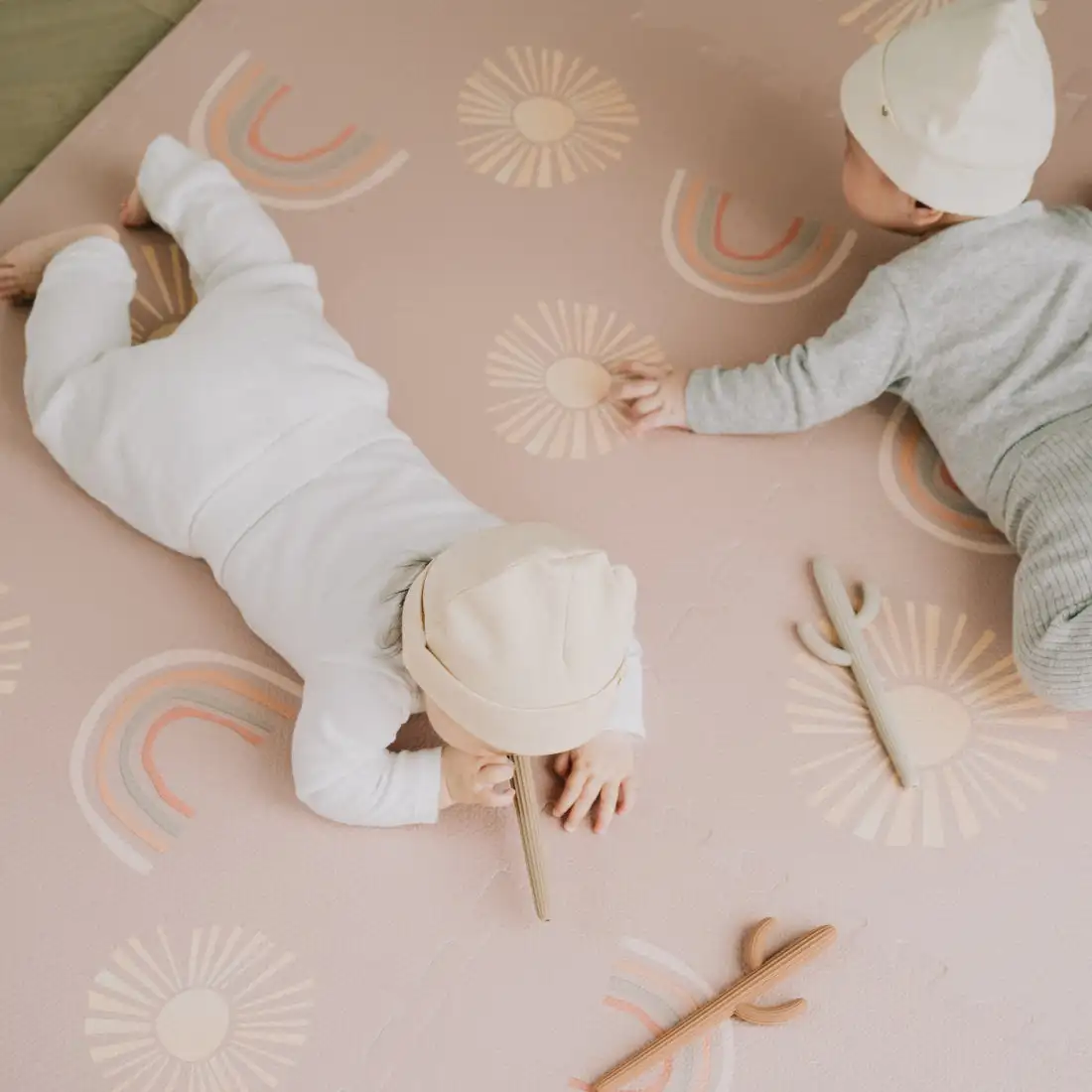 2024 Rainbow New Design Extra Large Plastic Non-Toxic Interlocking Foam Play Puzzle Mat Soft Baby Floor Mat for Infant