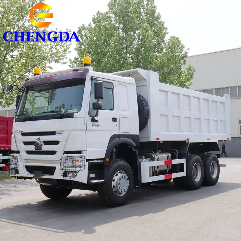 Sino Truck Price New 6x4 Drive Wheel 30 Ton Tipper Dumper Truck Camion Howo Sand Mining Dump Trucks