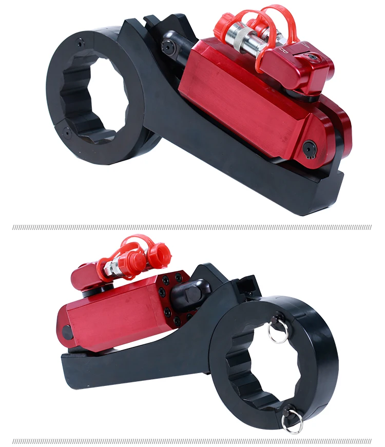 Steel Material JND series Split Type Hollow Hydraulic Hexagon Cassette Torque Wrench