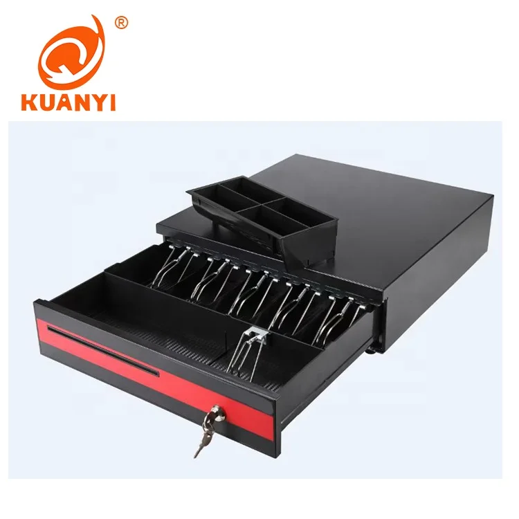 405 мм электронный ящик для хранения денег в супермаркете Pos-замок Pos-система кассовый кассового аппарата