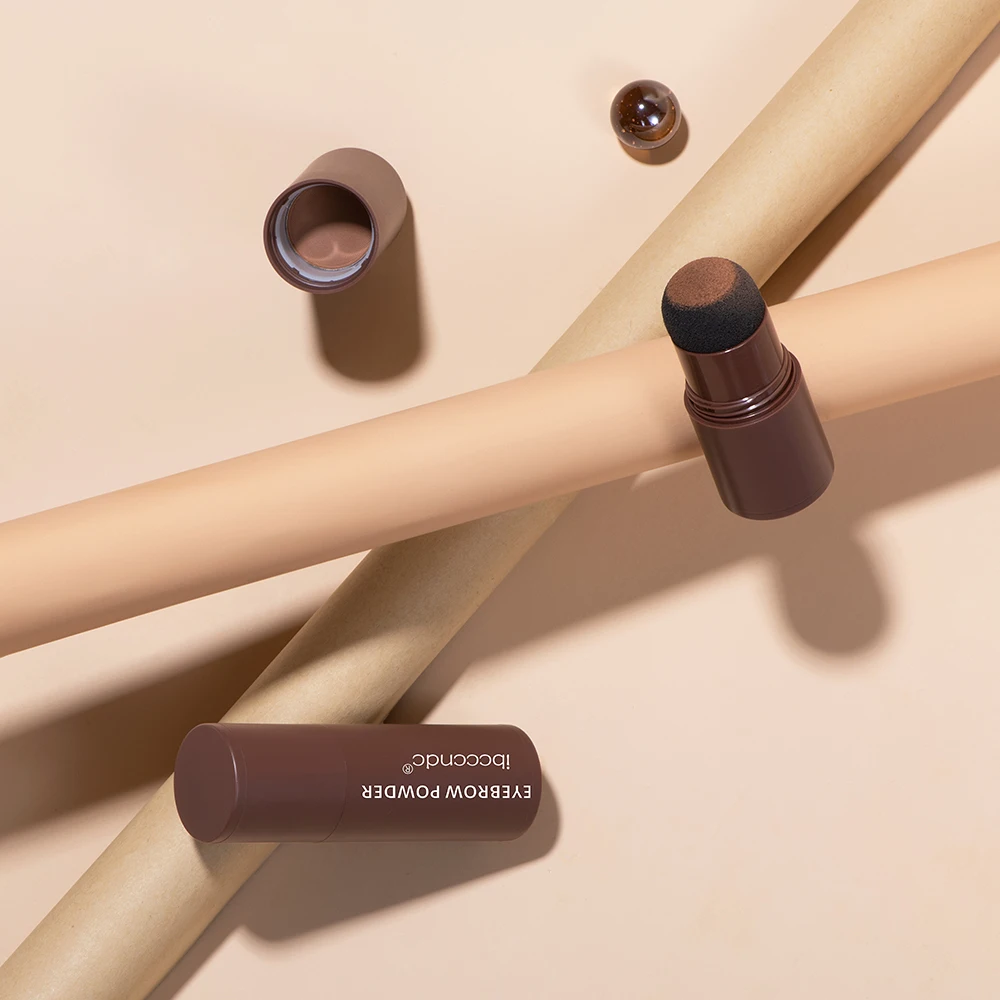 Waterproof Long Lasting Hairline Stamp Stencil Kit Create Eyebrow Powder Colors Kinds Shapes Brow Stamp Set