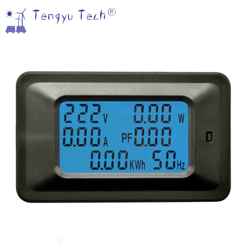 
Tengyu Tech Electricity meter household multi-function watt-hour meter AC digital display voltage current electricity meter 
