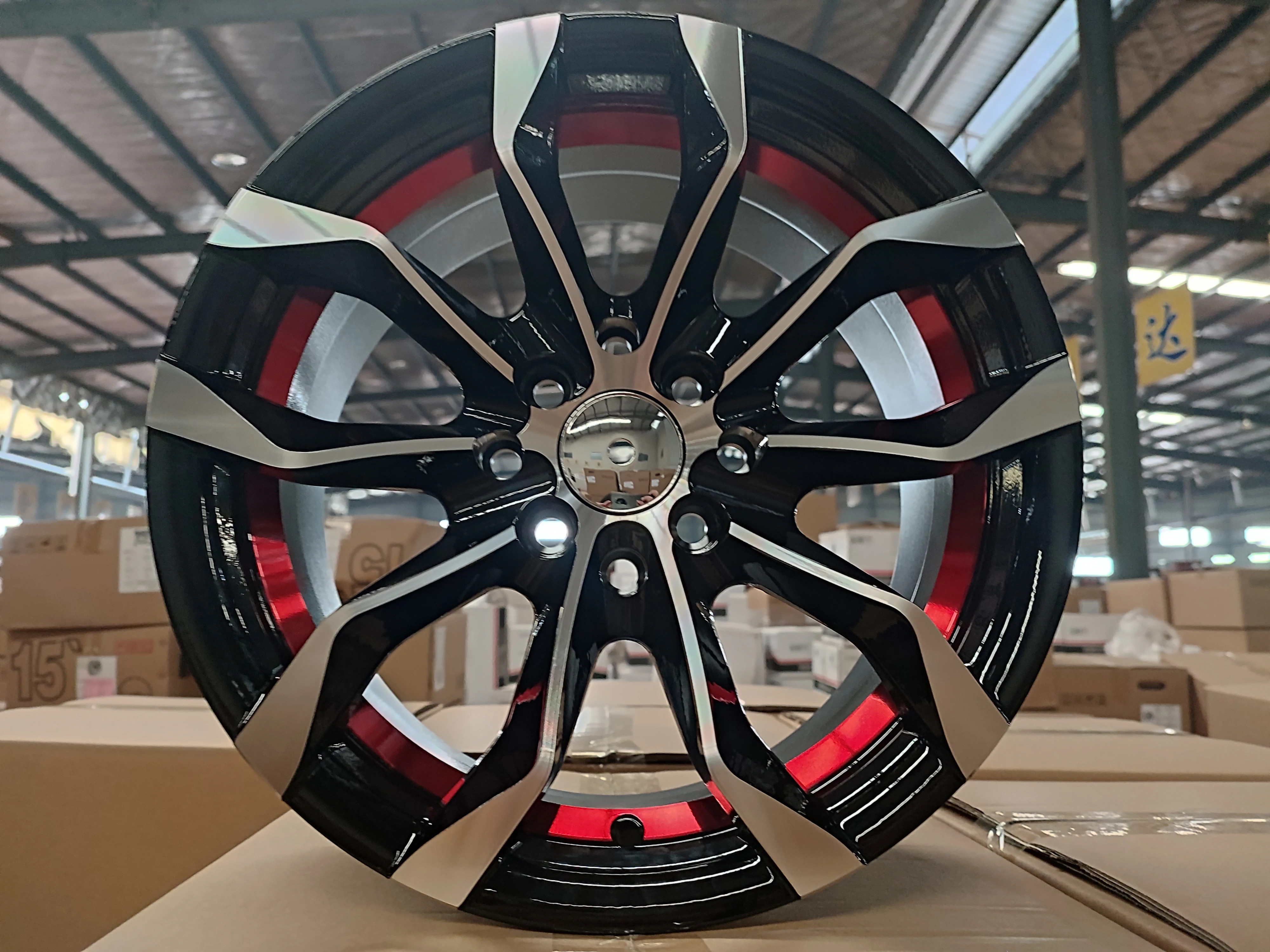 14' 15' 16' 17' ruedas de coche 4 5 8 10 hole llanta de alea PCD 100-114.3 wheels forged