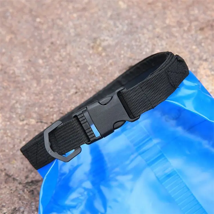 Premium Waterproof Dry Bag Transparent 10 & 20 Liter Floating Dry bag Sack for Water sports - Shoulder Strap - Keeps Gear Dry