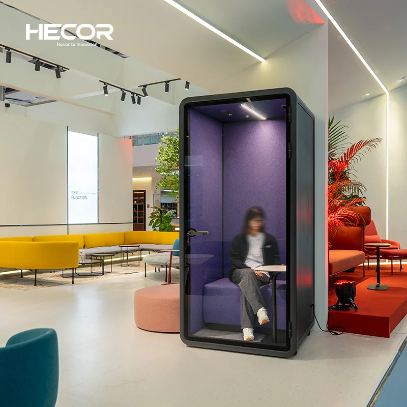 Customized Modular Office Booth Easy Combine Office Work Pod Acoustic Phone Booth