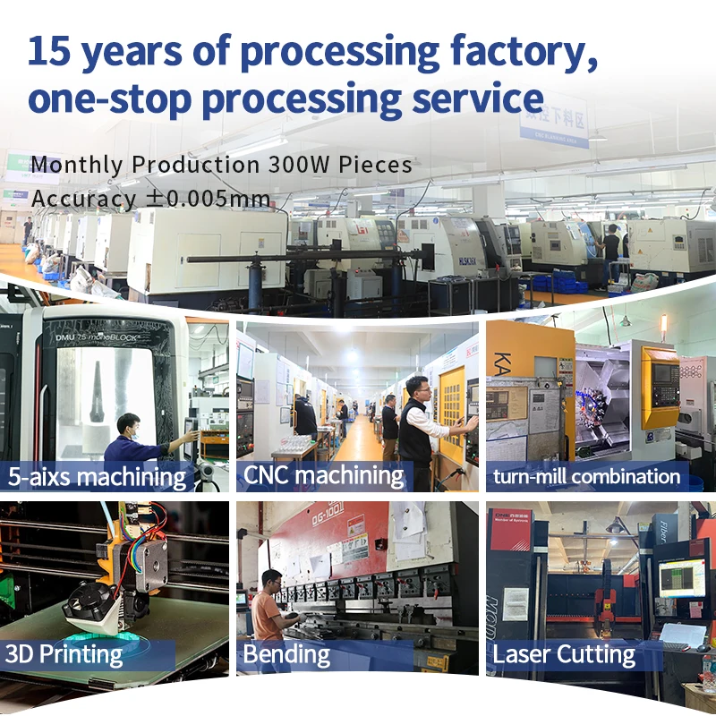 Customer Precision 3D Printing Polycarbonate Pp Polypropylene Cnc Plastic Cnc Machining Plastic Parts Product Service