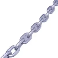 Korean Standard 3mm 4mm Short Long Link Welded Chain Hot Dip Galvanized Stainless Steel Alloy Material Zinc Finish 8mm Size