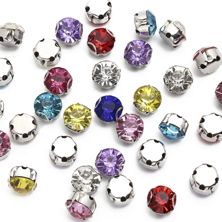 Оптовая продажа 4 мм 2D стразы