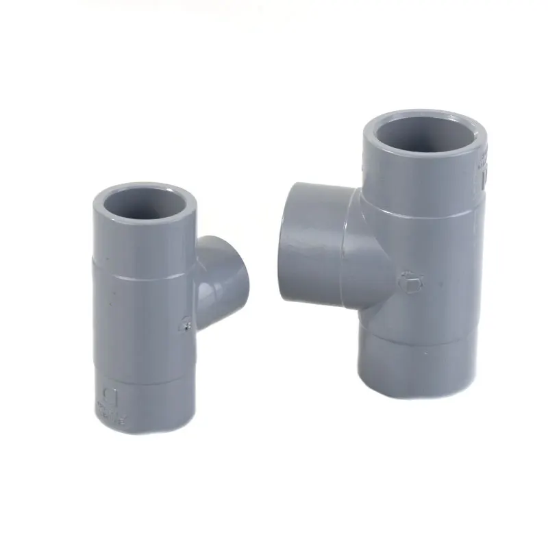 China PVC UPVC Pipe Fitting  Equal PVC Tee Socket hot in thailand names of pvc pipe fittings tee