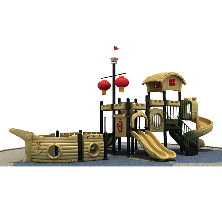 Custom amusement park outdoor large children combination slide entertainment devices