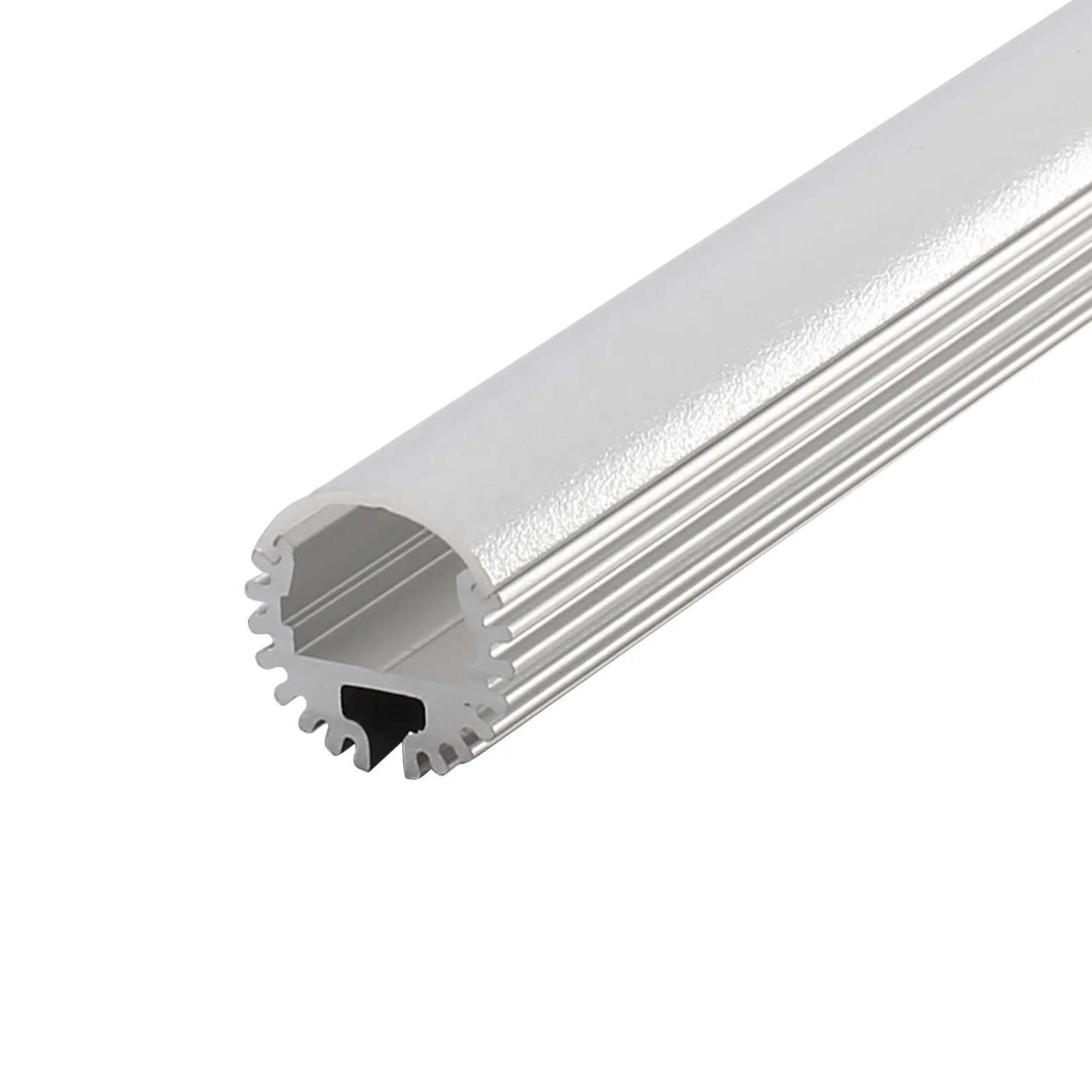 16mm Round Shape Led Aluminum Profile extrusion industrial aluminium pin clips for Led Strip Light