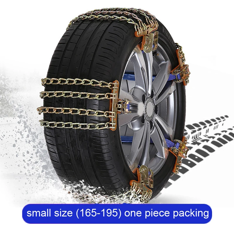 Factory directly wear resistant steel car vehicle anti-skid chain with icebreaker