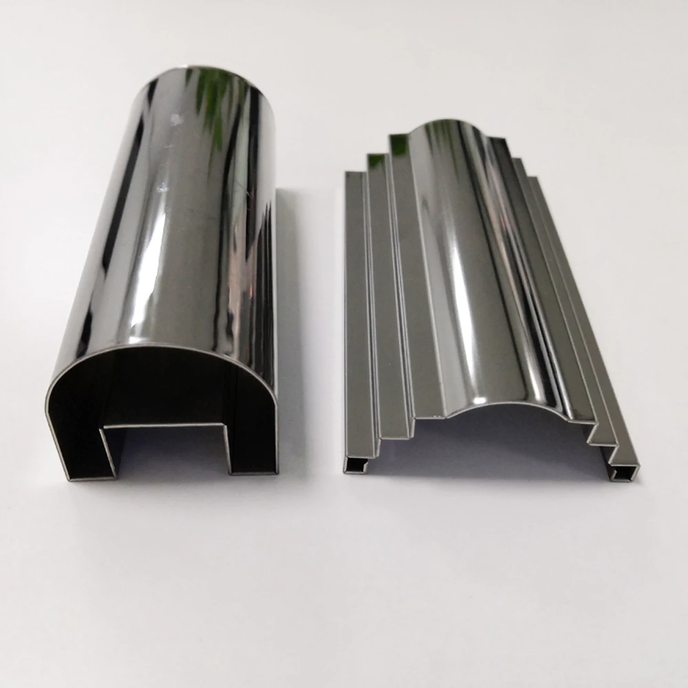 Construction project mirror finish stainless steel decorative frames for tile trim for decoration door