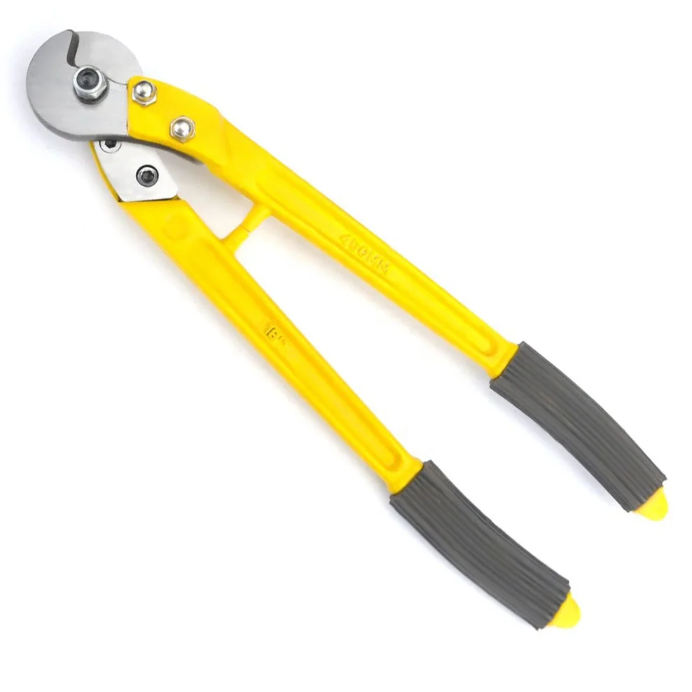 OEM Factory Square Handle Heavy Duty Steel Rod Copper Aluminum Bolt Cable Wire Rope Cutter