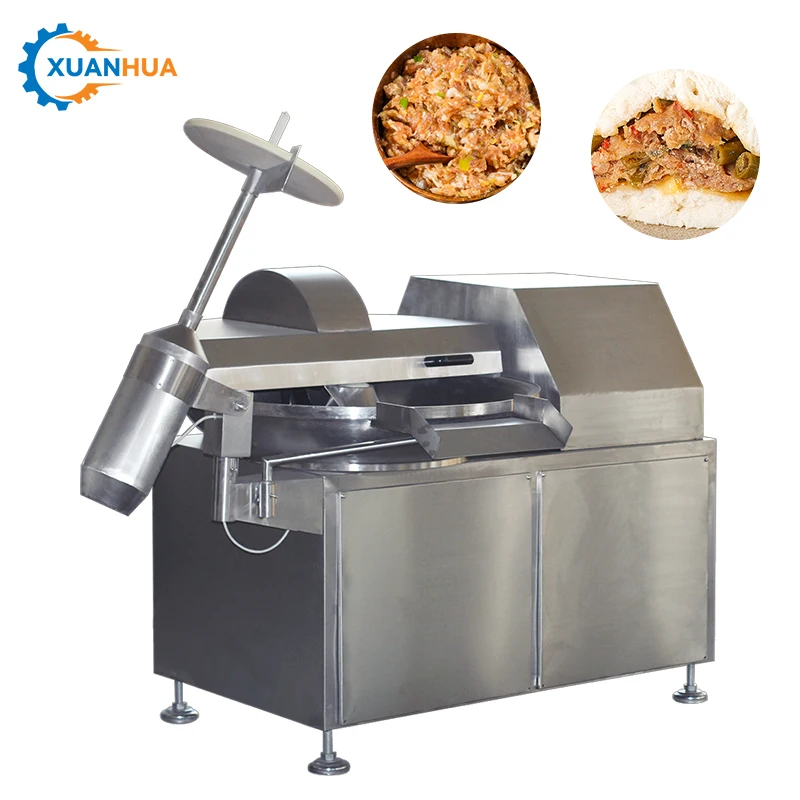 Own spare parts production line 5l 10l 50 125l sausage meat lsalad bowl cutter