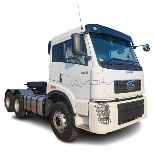Chinese Factories FAW  Prime Mover Towing Trailer Head 380hp 6x4 Left Drive Tractor Trucks
